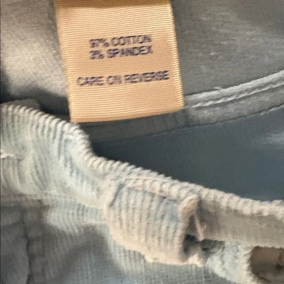 Vintage Frankie b corduroy flares size 2 baby blue - Picture 4 of 8